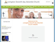 Tablet Screenshot of livingstonsda.org